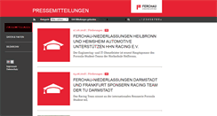Desktop Screenshot of ferchau.mediainformationssystem.de