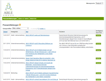 Tablet Screenshot of able-group.mediainformationssystem.de
